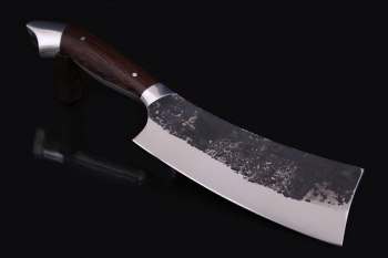 Кухонный топорик серии "Рататуй" 160мм. Сталь х12мф. Рукоять дерево венге.