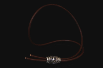 Темляк с бусиной "Коловрат" мельхиор.